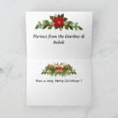 kerstKaart - Florence, Italië Feestdagen Kaart (Binnen)