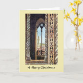 kerstKaart - Florence, Italië Kaart (Gele Bloem)