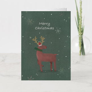 Kerstkaart Folie Wenskaart