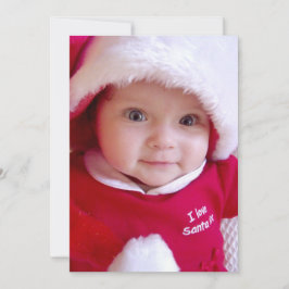 Kerstkaart foto Plat Kerstkaart