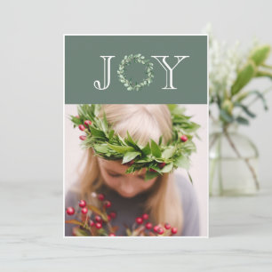 Kerstkaart Foto Sjabloon