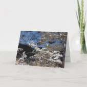 Kerstkaart "Frosty Pines" Kaart (Voorkant)