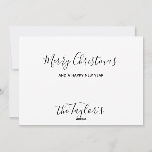 Kerstkaart gele labrador - Cute hond puppy Labrado (Achterkant)