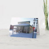 kerstkaart "General Store" Kaart (Voorkant)