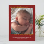 Kerstkaart 'Goedenacht voor Iedereen', Verticaal (Staand voorkant)