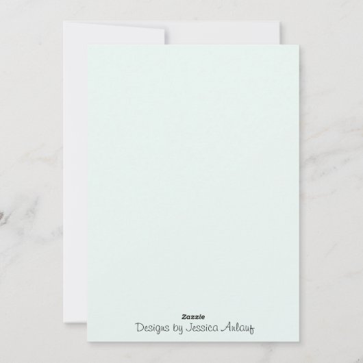 Kerstkaart Gouden Retriever (Achterkant)