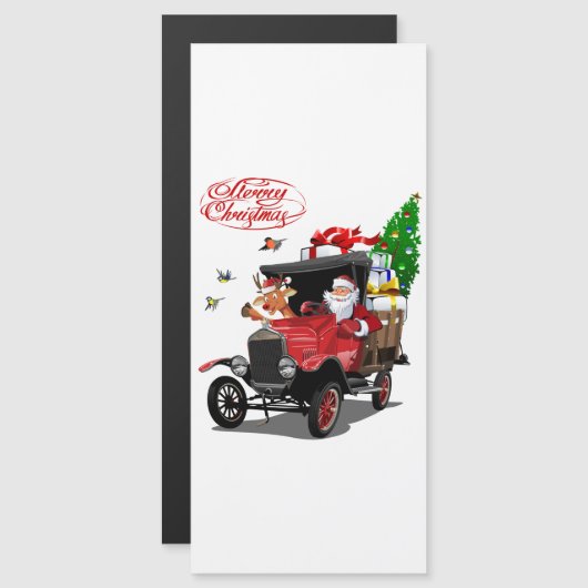 Kerstkaart groet (Voorkant / Achterkant)