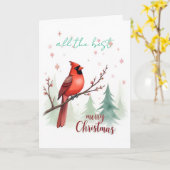 kerstkaart groet kaart (Gele Bloem)