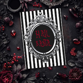 Kerstkaart 'Hail Santa' Bedankkaart