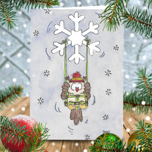 KERSTKAART 'HAPPY WINTERDAYS' van Nicole Janes Feestdagen Kaart