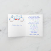 kerstkaart Hartelijk dank aan onze troepen uit de  Bedankkaart (Binnen)