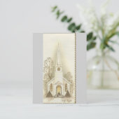  kerstKaart "Heilige Nacht" Feestdagenkaart (Staand voorkant)