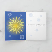 Kerstkaart Heilige Nacht Kaart (Binnen)