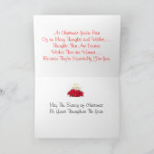 Kerstkaart (het Dorp van de Winter) Feestdagen Kaart (Binnen)