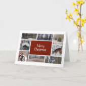 Kerstkaart Hickman House Kaart (Gele Bloem)