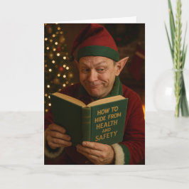 Kerstkaart 'Hoe je je verbergt voor Arbeidsomstand Kaart