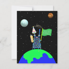 Kerstkaart humoristisch van Jo Afbeeldingen