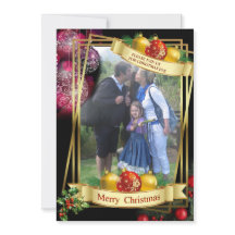 Kerstkaart in envelop formaat