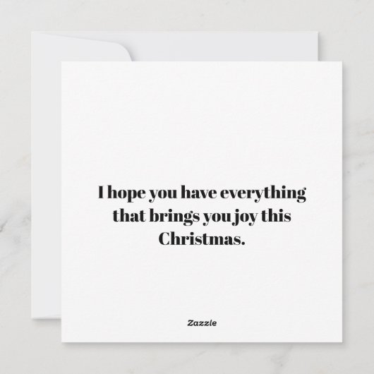 Kerstkaart in enveloppe (Achterkant)