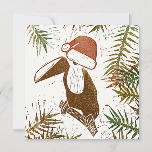 Kerstkaart in enveloppe formaat (Voorkant)