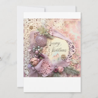 Kerstkaart in envelopvorm