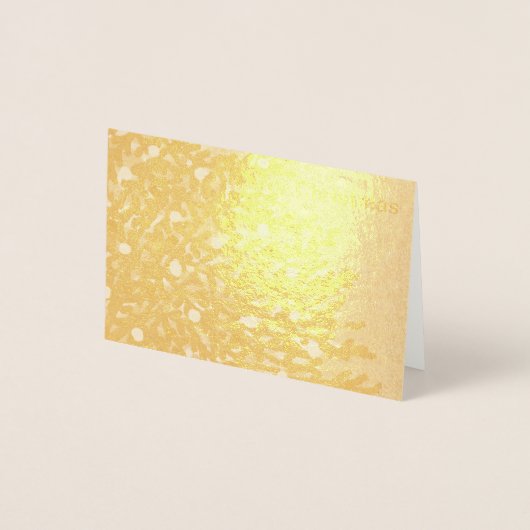 Kerstkaart in folie met boomontwerp folie kaarten (Voorkant)