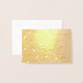 Kerstkaart in folie met boomontwerp folie kaarten (Voorkant met envelop)