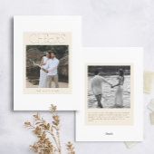 Kerstkaart in minimalistische stijl