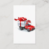 kerstkaart informatiekaartje (Voorkant)