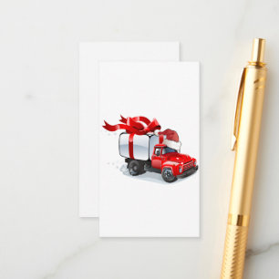 kerstkaart informatiekaartje