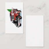 kerstkaart informatiekaartje (Voorkant / Achterkant)