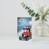 kerstkaart informatiekaartje (Staand voorkant)