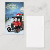 kerstkaart informatiekaartje (Voorkant / Achterkant)