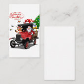 kerstkaart informatiekaartje (Voorkant / Achterkant)