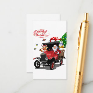 kerstkaart informatiekaartje