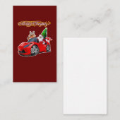 kerstkaart informatiekaartje (Voorkant / Achterkant)