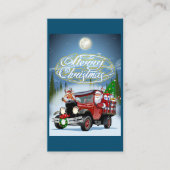 kerstkaart informatiekaartje (Voorkant)