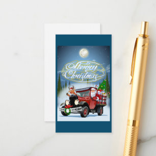 kerstkaart informatiekaartje