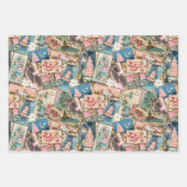  kerstKaart Inpakpapier Vel (Voorkant 3)