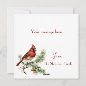 Kerstkaart Inspirerend Kerstfeest (Achterkant)