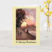 Kerstkaart - Inverness Kaart (Gele Bloem)