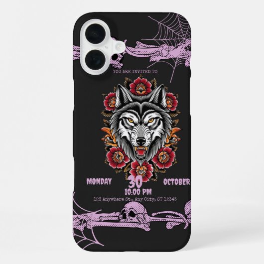 kerstkaart iPhone hoesje (Achterkant)