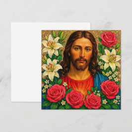 Kerstkaart Jezus.