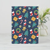 Kerstkaart Jolly Jumble (Staand voorkant)