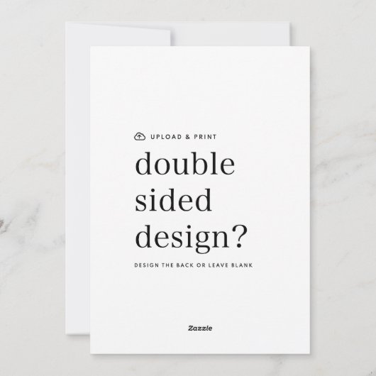 Kerstkaart | Jouw ontwerp uploaden Kerstkaarten (Achterkant)