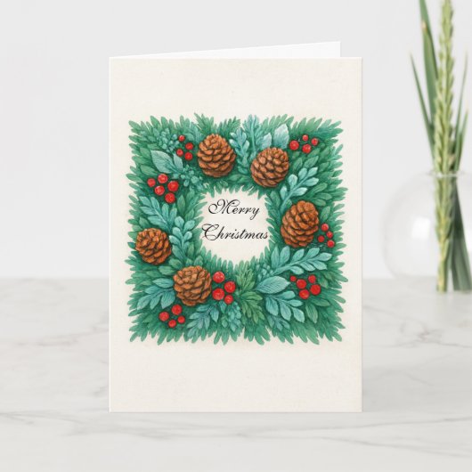 Kerstkaart Kaart (Voorkant)