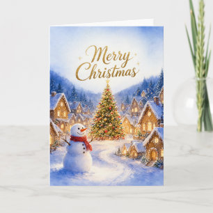 Kerstkaart Kaart