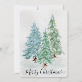 Kerstkaart Kaart