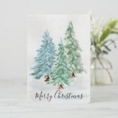 Kerstkaart Kaart (Staand voorkant)