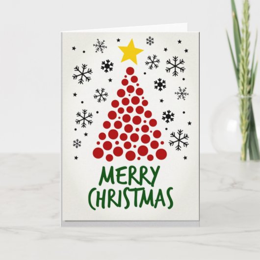 Kerstkaart Kaart (Voorkant)
